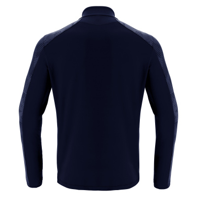 Толстовка тренировочная MACRON NARYN TRAINING 1/4 ZIP TOP NAVY/LIGHT NAVY