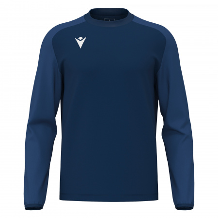 Толстовка тренировочная MACRON THALOS TRAINING TOP NAVY/LIGHT NAVY