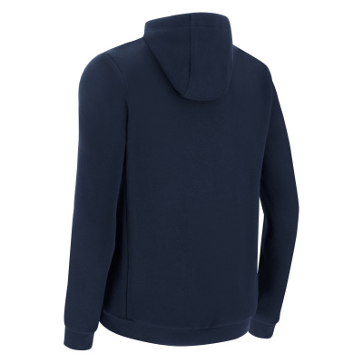 Худи MACRON STAGE ECO SUSTAINABLE COTTON FULL ZIP HOODED SWEATSHIRT NAVY/LIGHT NAVY