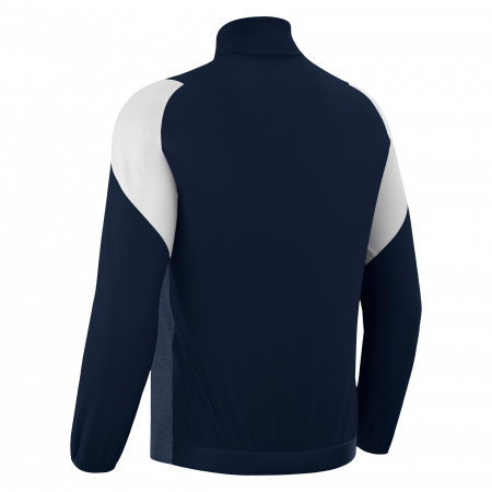 Олимпийка спортивная MACRON VANIR FULL LENGTH ZIP TOP NAVY/WHITE
