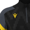 Толстовка тренировочная STARFALL TRAINING 1/4 ZIP TOP BLACK/YELLOW