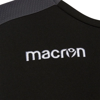 Футболка спортивная MACRON SEDNA BLACK/WHITE