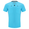 Футболка судейская проф. MACRON FRISK SHIRT NEON SKY BLUE/BLACK