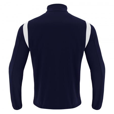 Олимпийка спортивная MACRON FUJIN FULL LENGTH ZIP TOP NAVY/WHITE