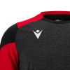 Футболка спортивная MACRON GOLEM SHIRT BLACK/RED