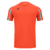 Футболка спортивная MACRON GEDE SHIRT ORANGE/SILVER