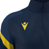 Толстовка тренировочная HOLLOW TRAINING 1/4 ZIP TOP BLACK/YELLOW