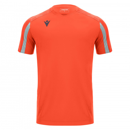 Футболка спортивная MACRON GEDE SHIRT ORANGE/SILVER