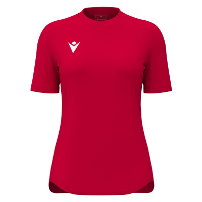 Футболка спортивная женская MACRON ZYRA SHIRT RED