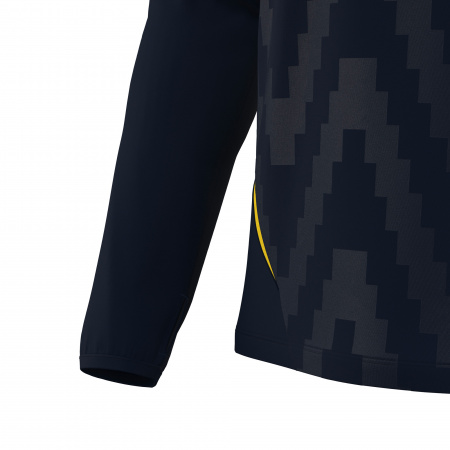 Толстовка тренировочная STARFALL TRAINING 1/4 ZIP TOP NAVY/YELLOW