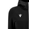 Олимпийка парадная женская MACRON BASTET FULL ZIP TOP BLACK/WHITE