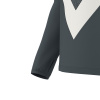 Толстовка тренировочная MACRON YARUGA TRAINING 1/4 ZIP TOP ANTHRACITE/OFFWHITE