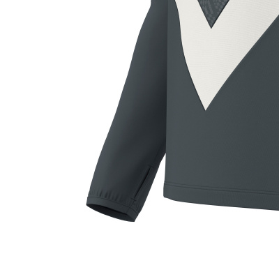 Толстовка тренировочная MACRON YARUGA TRAINING 1/4 ZIP TOP ANTHRACITE/OFFWHITE