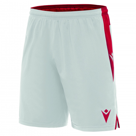 Шорты спортивные MACRON TEMPEL SHORT WHITE/RED