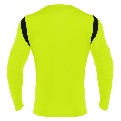 Футболка спортивная вратарская MACRON ANTILIA SHIRT NEON YELLOW/BLACK