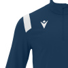 Толстовка тренировочная MACRON GANGE TRAINING 1/4 ZIP TOP NAVY/WHITE