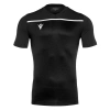 Футболка спортивная MACRON DENEB SHIRT BLACK/WHITE