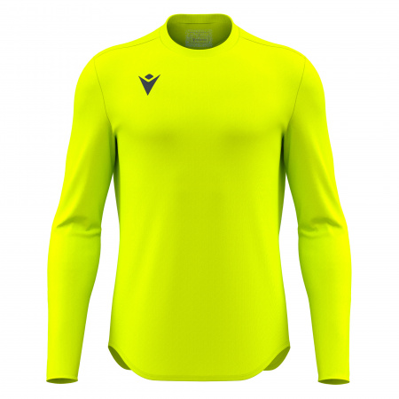Футболка спортивная MACRON VOID SHIRT LS NEON YELLOW