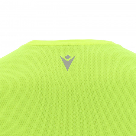 Футболка спортиная MACRON IVAN SHIRT NEON YELLOW/BLACK