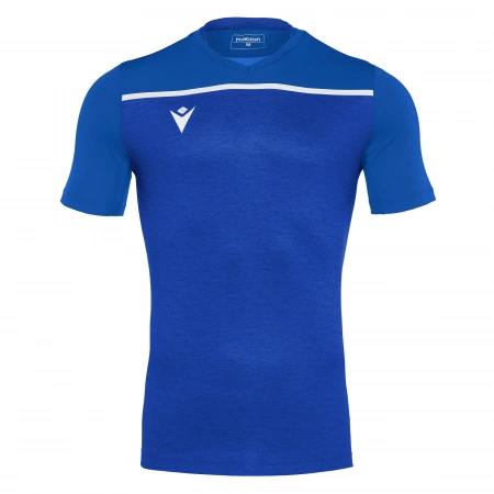 Футболка спортивная MACRON DENEB SHIRT ROYAL BLUE/WHITE