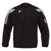 Куртка тренировочная MACRON TOURMALINE CONTACT SHOWERPROOF TOP BLACK/GREY