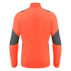 Толстовка тренировочная MACRON IZEL TRAINING 1/4 ZIP TOP NEON CORAL/ANTHRACITE