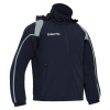 Куртка тренировочная MACRON CORAL 1/4 ZIP FLEECE INTERNAL SHOWERJACKET NAVY/GREY
