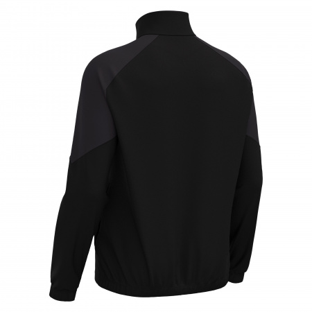 Олимпийка спортивная MACRON POSEIDON FULL LENGTH ZIP TOP BLACK/DARK GREY