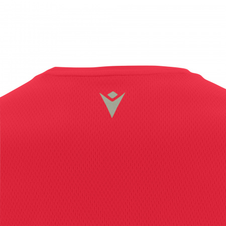 Футболка спортиная MACRON IVAN SHIRT RED/BLACK
