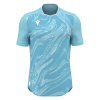 Футболка спортивная MACRON ARCANE ECO SHIRT COLUMBIA/WHITE