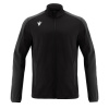 Олимпийка спортивная MACRON SETH FULL LENGTH ZIP TOP BLACK/DARK GREY