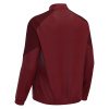 Олимпийка спортивная MACRON MORPHEUS MICROFIBER FULL LENGTH ZIP TOP CARDINAL/DARK CARDINAL