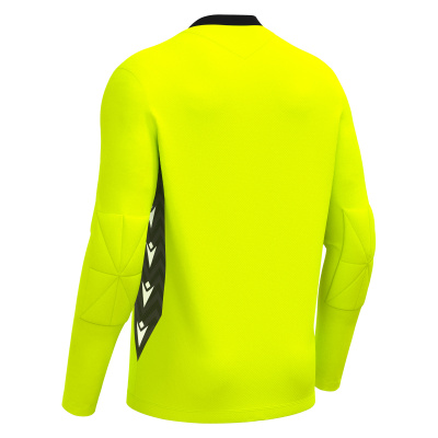 Футболка спортивная MACRON ARGO SHIRT NEON YELLOW/BLACK