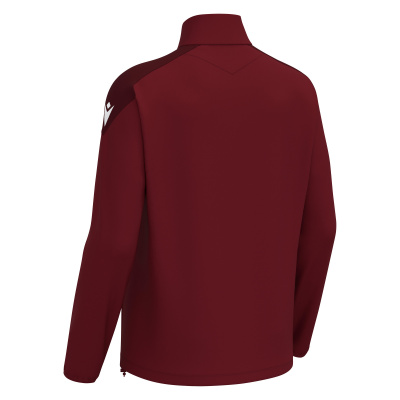 Толстовка тренировочная MACRON ANDUIN TRAINING 1/4 ZIP TOP CARDINAL/DARK CARDINAL