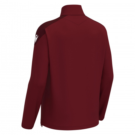 Толстовка тренировочная MACRON ANDUIN TRAINING 1/4 ZIP TOP CARDINAL/DARK CARDINAL