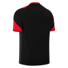 Футболка спортивная MACRON GOLEM SHIRT BLACK/RED