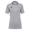 Футболка спортивная женская MACRON ALYA SHIRT SILVER/ANTHRACITE