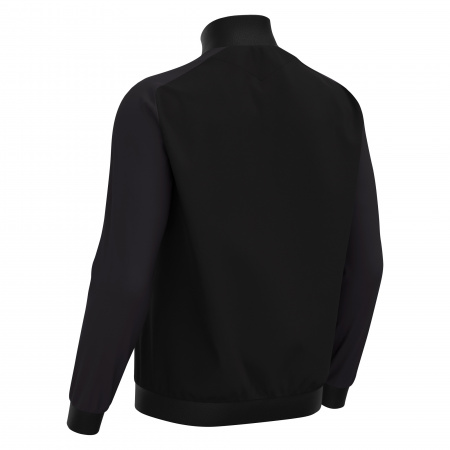 Олимпийка парадная MACRON ANUBIS FULL LENGTH ZIP TOP BLACK/DARK GREY
