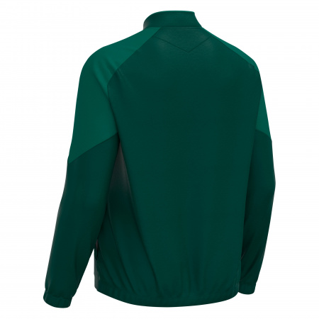 Олимпийка спортивная MACRON MORPHEUS MICROFIBER FULL LENGTH ZIP TOP BOTTLE GREEN/LIGHT BOTTLE GREEN