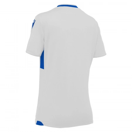 Футболка спортивная женская MACRON ALYA SHIRT WHITE/ROYAL BLUE