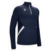 Толстовка тренировочная MACRON FRASER TRAINING 1/4 ZIP TOP NAVY/WHITE