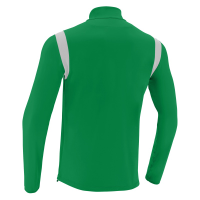 Толстовка тренировочная MACRON PURUS TRAINING 1/4 ZIP TOP GREEN/WHITE