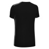 Футболка спортивная женская MACRON STEEL ECO SHIRT BLACK/DARK GREY/WHITE