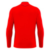 Футболка судейская проф. MACRON MENDEZ ECO SHIRT LS BRIGHT RED/BLACK