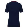 Футболка спортивная женская MACRON ALYA SHIRT NAVY/RED