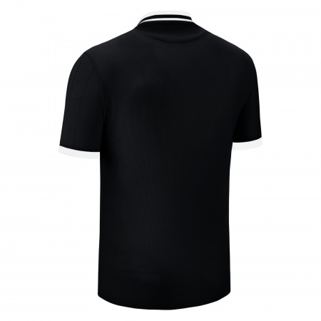 Футболка спортивная MACRON HALLEY SHIRT BLACK/WHITE