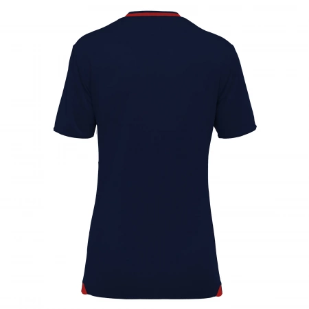 Футболка спортивная женская MACRON ALYA SHIRT NAVY/RED