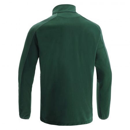 Олимпийка спортивная MACRON SETH FULL LENGTH ZIP TOP BOTTLE GREEN/LIGHT BOTTLE GREEN