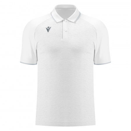 Поло парадное MACRON AULOS POLO WHITE/SILVER