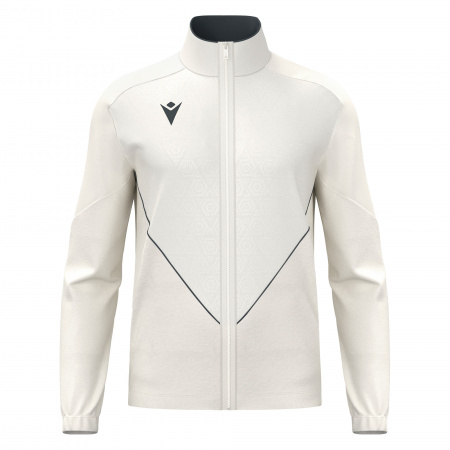 Олимпийка спортивная MACRON POSEIDON FULL LENGTH ZIP TOP OFFWHITE/ANTHRACITE